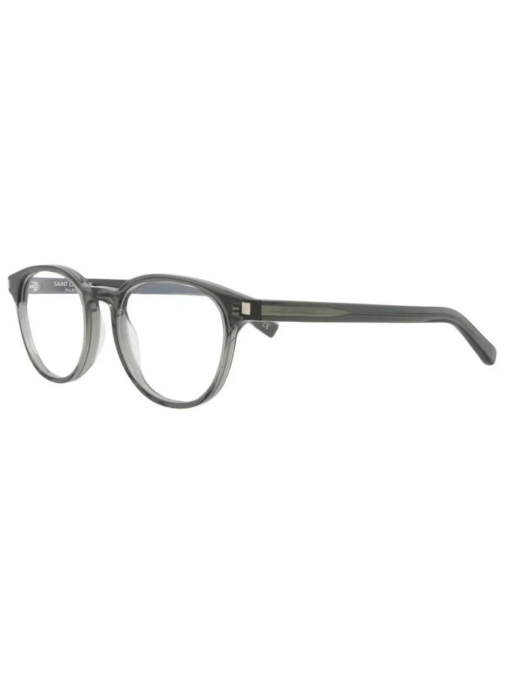 New Saint Laurent Unisex Round/Oval Green Green Transparent Fashion Designer Eye
